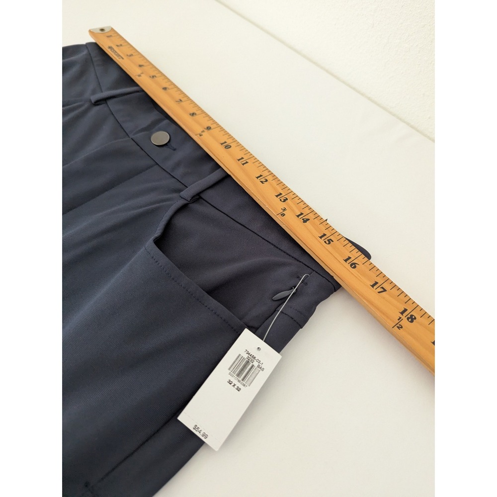 Old Navy Active Tech Hybrid Slim Pants Mens 32x32 Navy Blue 4-Way Stretch New - Picture 6 of 9